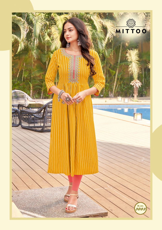 Reet By Mittoo 3001-3004 Designer Kurtis Catalog